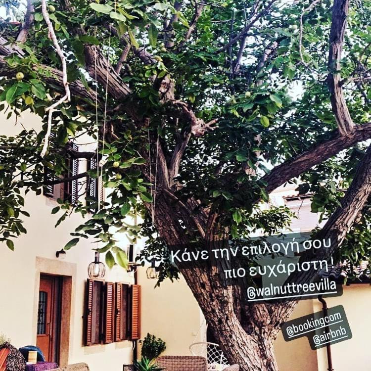 Walnut Tree Villa Archanes Exterior foto